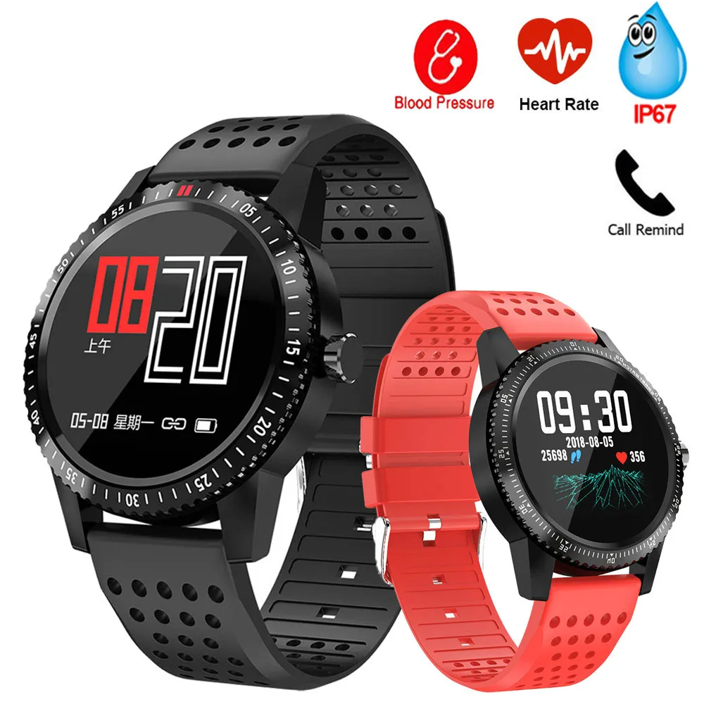 

Smart Watch Men Women Waterproof IP67 GPS Smartwatch Blood Pressure Watch Connected Smart Clock Fitess Watches For Android IOS