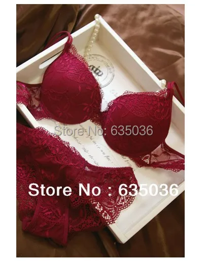 Комплект кружевного нижнего белья с трусиками чашка A B C|bra set|lace bra setbra lace set |
