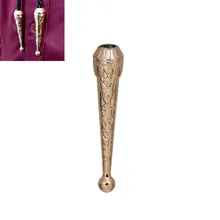 DoreenBeads цинковый сплав Боло галстук ожерелье наконечники Шнур Конец Шапки Бейсбол Летучая мышь Сообщение Резные Модные DIY фурнитура, 2 шт