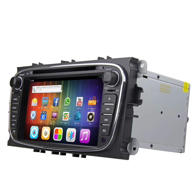 Clearance Quad Core Android 7.1 Car Head Unit for Ford Mondeo S-Max Cmax Focus DVD GPS Navigation Radio Stereo Bluetooth Canbus Wifi 3G 1