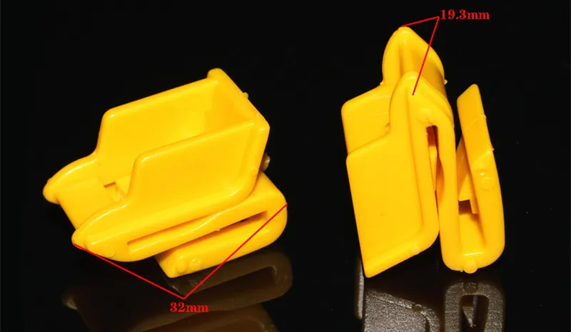 

5PCS Bumper Leaf board Fender connection Fixed clip Clasp For Nissan Qashqai Teana X-TRAIL Cedric plastic fasteners