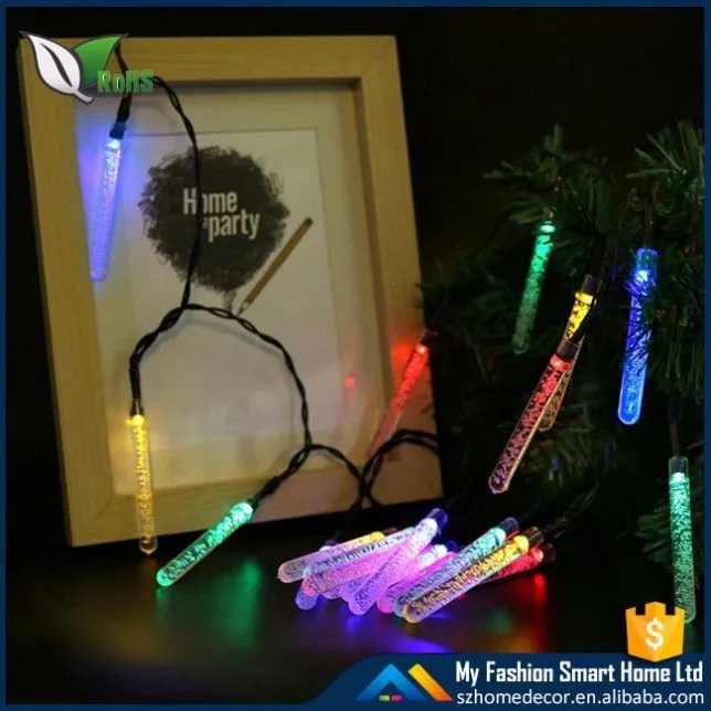 Sunniemart 4 8 м Открытый Солнечный 20LED Фея свет шнура для Свадебная вечеринка Сад