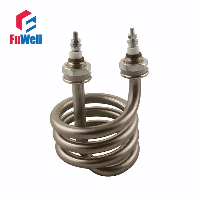 Spiral Stainless Steel Immersion Heater Iron Head Distilled Water Heating  Element 220V 380V - AliExpress