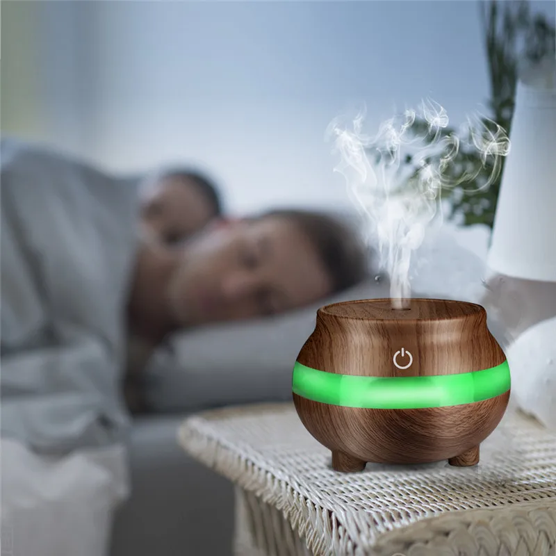  Air Humidifier USB Aromatherapy  Diffuser Ultrasonic with Colorful Light Essential Oil 06