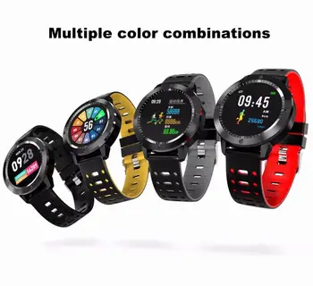 

Smart watch IP67 waterproof Tempered glass Activity Fitness tracker Heart rate monitor Sports Men women smart band