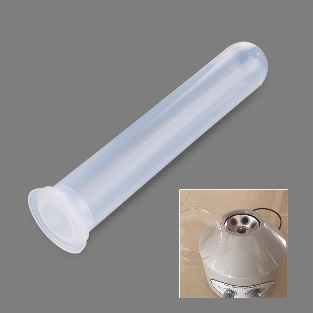 

10pcs 20ml centrifuge tube without scale line with plastic round bottom sample tube for laboratory sample culture test tube