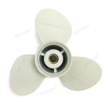 OVERSEE 348-64113-0 Алюминиевый Пропеллер 11 5/8x11-G для подвесного двигателя Tohatsu 40HP 11-5/8*11