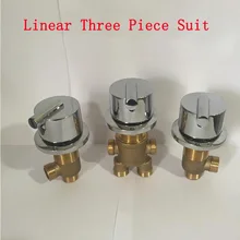 Линейный холодной и горячей воды, латунь душевой смесительный клапан водоотделитель, Ванная комната кран для ванны, душа смеситель