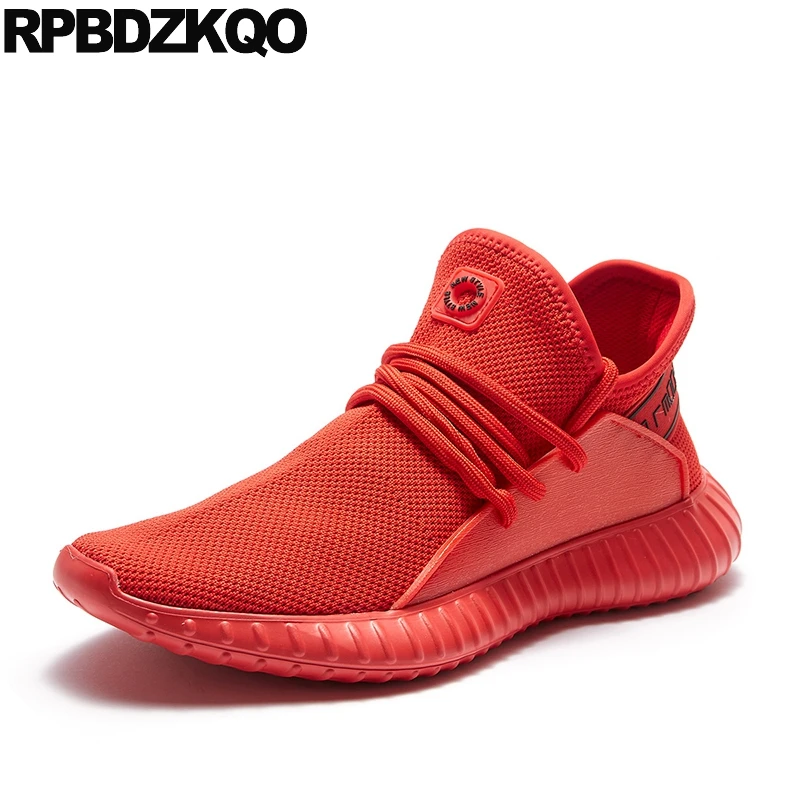 Runway Sneakers High Top Booties Ankle Wedge Outdoor Black Mesh Trainer 2018 Lace Up Designer Shoes Men Quality Fall Boots Red цена Runway Sneakers High Top Booties Ankle Wedge Outdoor Black Mesh Trainer 2018 Lace Up Designer Shoes Men Quality Fall Boots Red цены онлайн