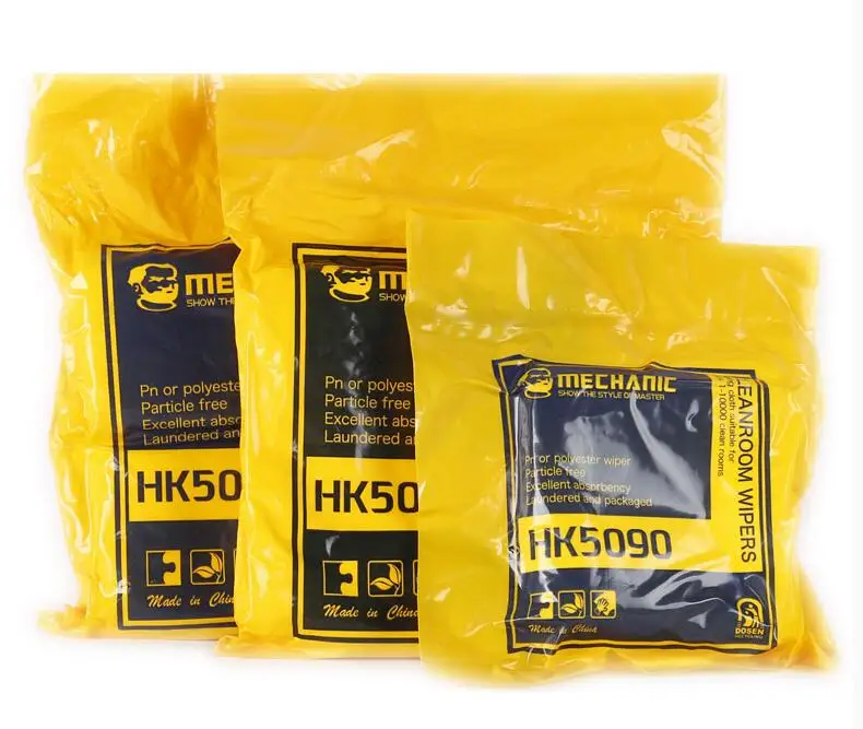 

MECHANIC HK5090 Antistatic Dustless Dust-free cloth superfine cleaning Non Dust Cloth Dust Free Paper Clean LCD Repair Tool
