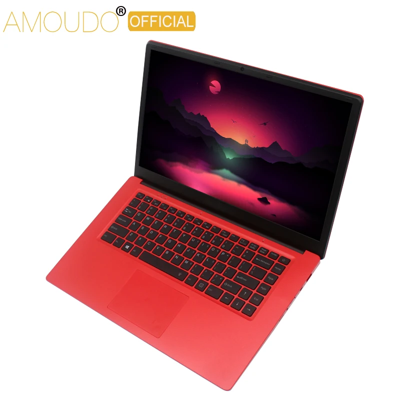 Lowest Price 15.6inch 6GB RAM+2TB HDD Intel Quad Core CPU Win10 System 1920*1080P Full HD Notebook Computer Laptop