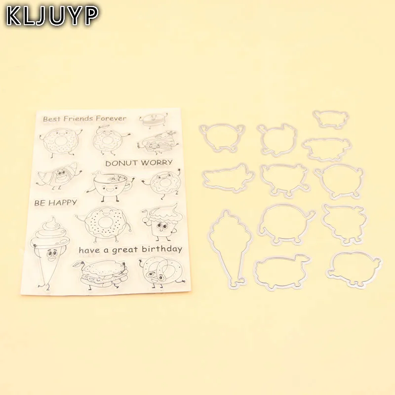 

KLJUYP Best Friends Stamp Metal Cutting Dies Stencils for DIY Scrapbooking/photo album Decorative Embossing DIY Paper Cards