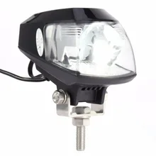 Universal 20W 6000K LED Motorcycle Headlight font b Lamp b font RTD Auto Motorcycle LED Projector