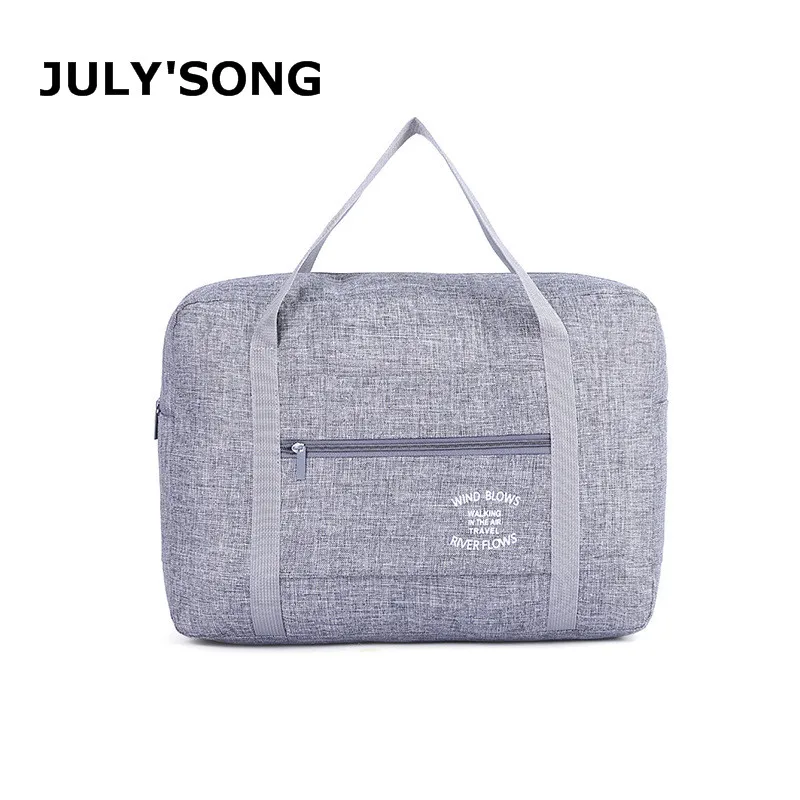 

JULY'SONG Oxford Travel Storage Package Waterproof And Portable Organizer Bag Solid Zipper Travel Accessories