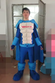 

Latest high quality custom design adult muscle man mascot costume Holiday special clothing