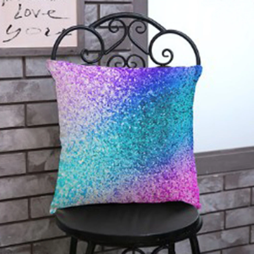 Buy Glitter Cushion Cover 13 Kinds Colorful Sequins