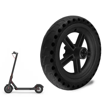

For Mi Mijia M365 Scooter Skateboard Tyre Solid Hole Tires Shock Absorber Non-Pneumatic Tyre Damping Rubber Tyres Wheels