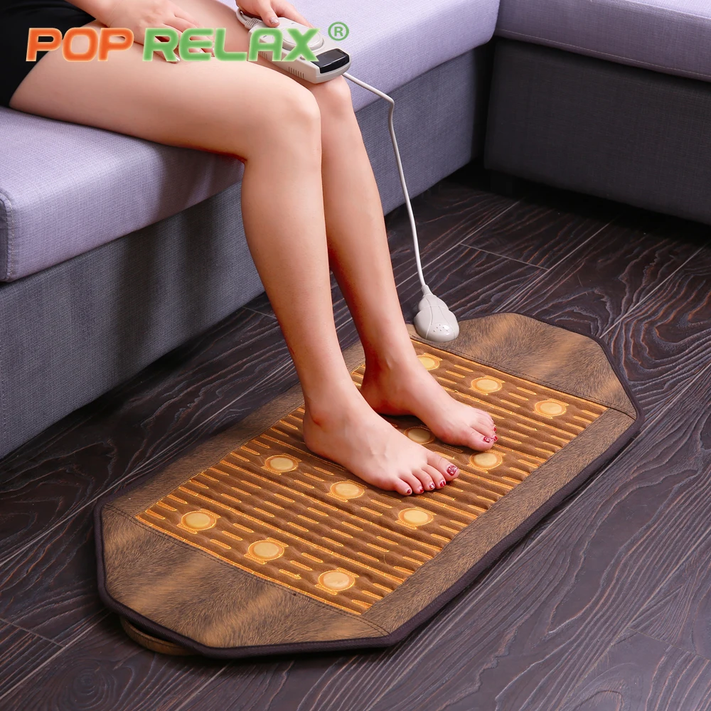  POP RELAX natural Jade stone massage mat health care far infrared physiotherapy thermal electric he