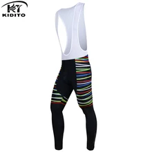 KIDITOKT Pro быстросохнущие велосипедные комбинезоны с Coolmax 3D гелевой подкладкой MTB гоночные велосипедные штаны велосипедные колготки для мужчин