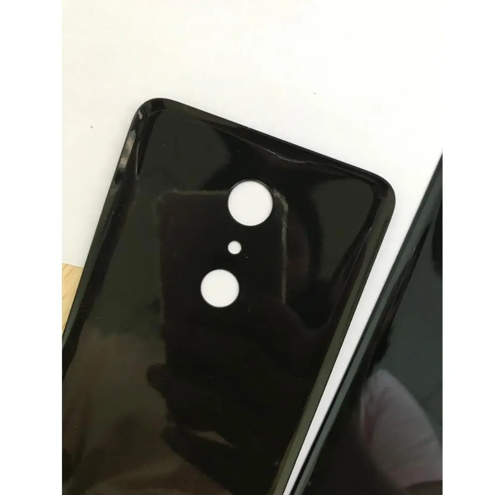 

VDG 1PCS/Lot Ori Mobile Phone Battery Cover Rear Housing Back Case With Adhesive For LG G7 FIT Q850 Free Shipp
