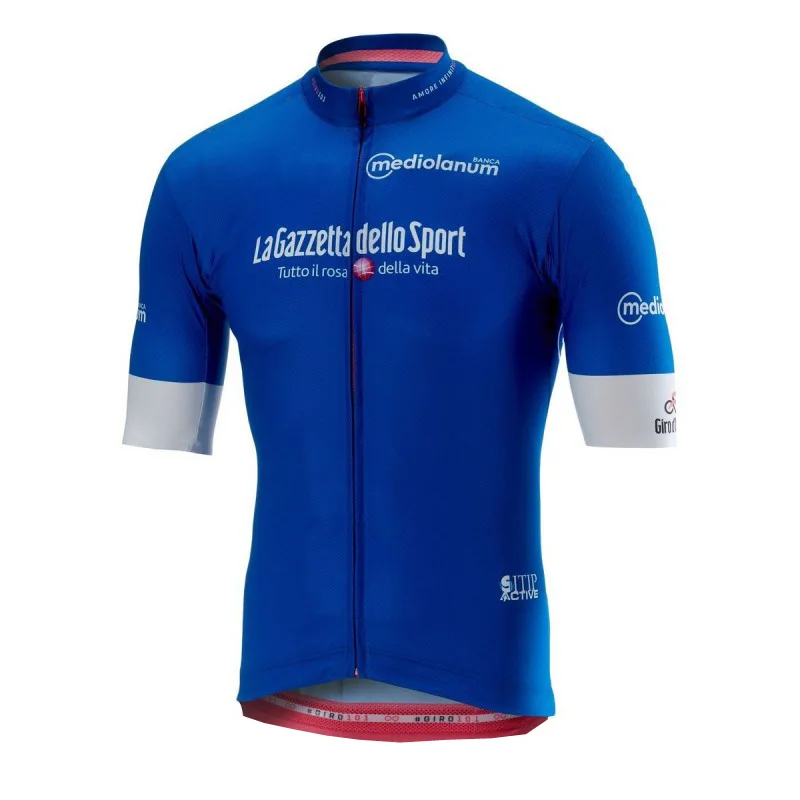 blue Tour de italy italia team летние майки для велоспорта быстросохнущая велосипедная Одежда MTB Ropa Ciclismo велосипедный Майо с коротким рукавом - Цвет: blue