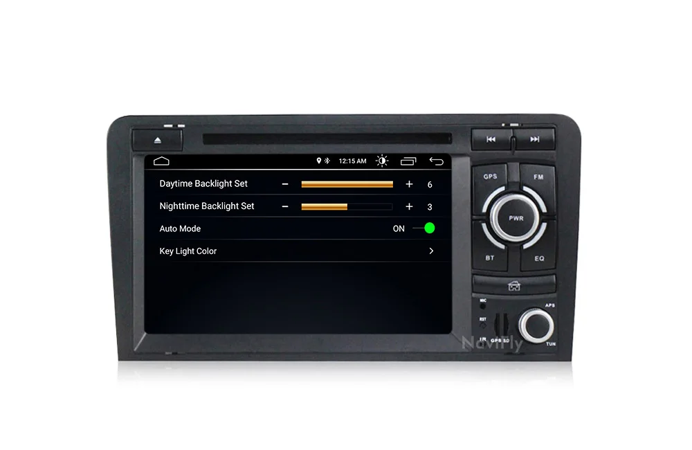 Discount NaviFly Android 8.1 Car dvd GPS Navigation for Audi A3 S3 2003-2013 Car radio multimedia aoturadio player Canbus HD 1024*600 15