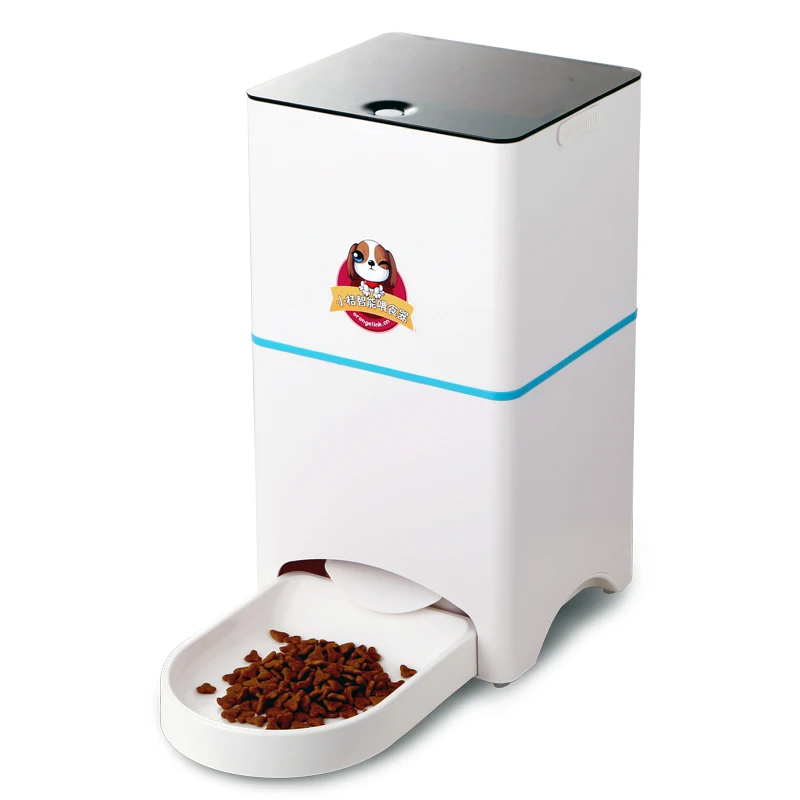 

Pet Feeder Dog Cat Feeding Machine Smart Charging Timing Small Automatic Feeding Mobile Phone Remote Control Send Anti-bite Line