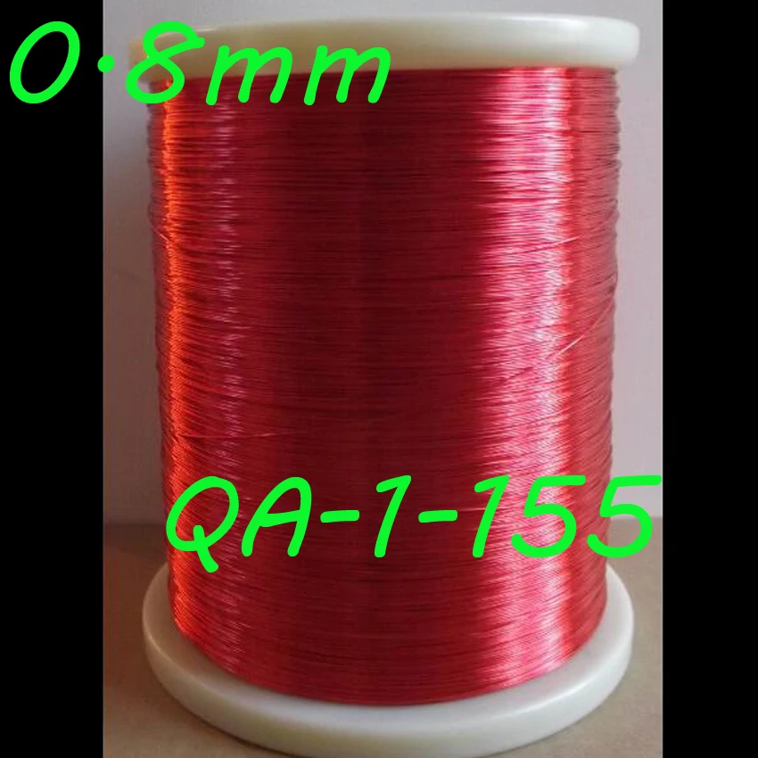 

cltgxdd Red Magnet Wire 0.8 mm Enameled Copper wire Magnetic Coil Winding