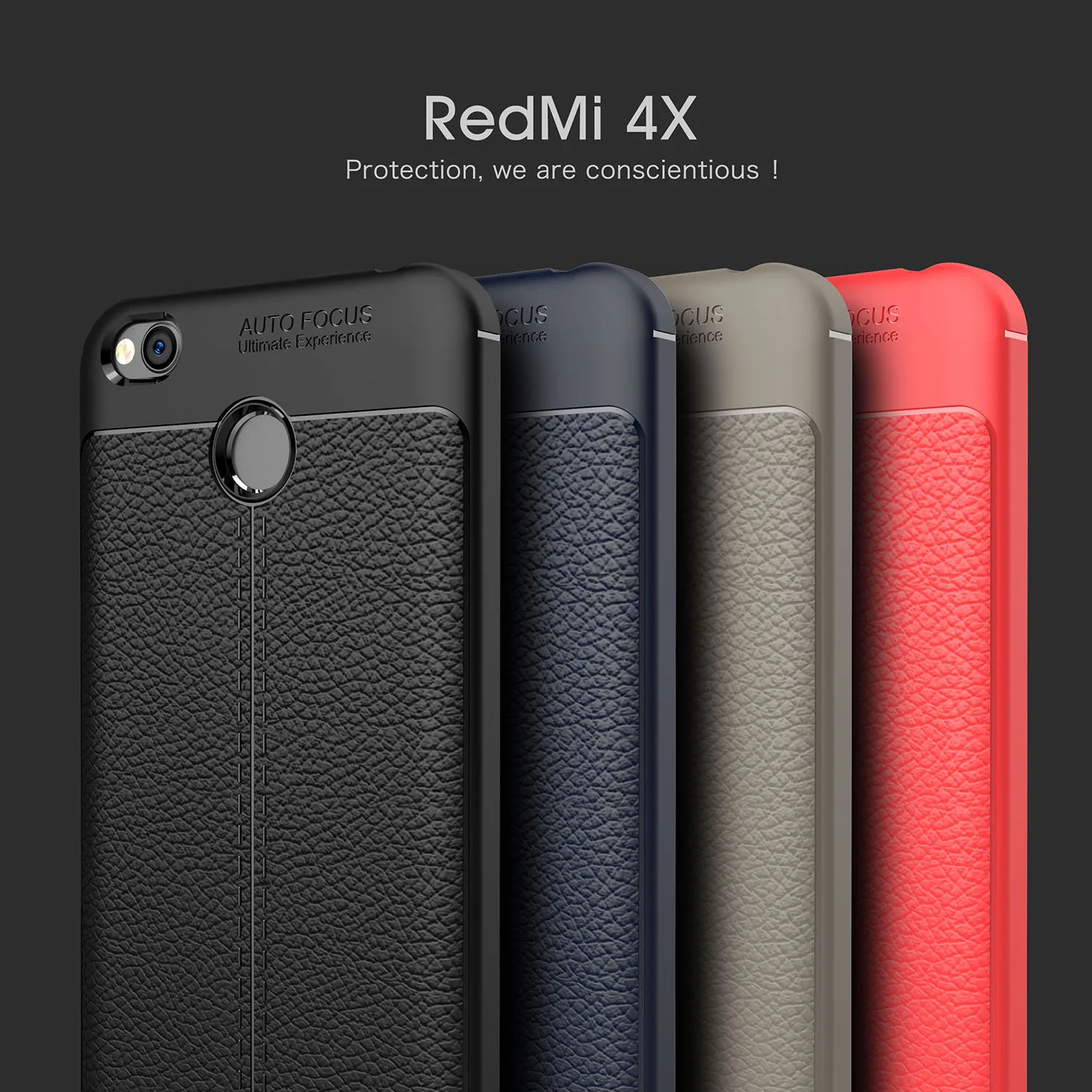 Для Xiaomi Redmi 4X мягкая ТПУ резиновая задняя крышка чехол для телефона 4 вида цветов