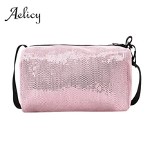 Aelicy модная блестящая сумка-мессенджер женская большая Вместительная дорожная сумка на плечо Водонепроницаемая складная сумка для йоги сумка на ремне