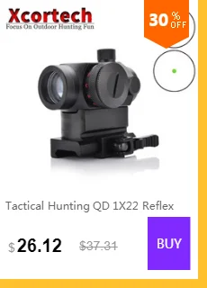 Tactical M3 Red Dot Hunting Optical Sight Scope 1x Collimator Sight Rifle Reflex Red Dot Shooting L Shaped Mount For Air Gun