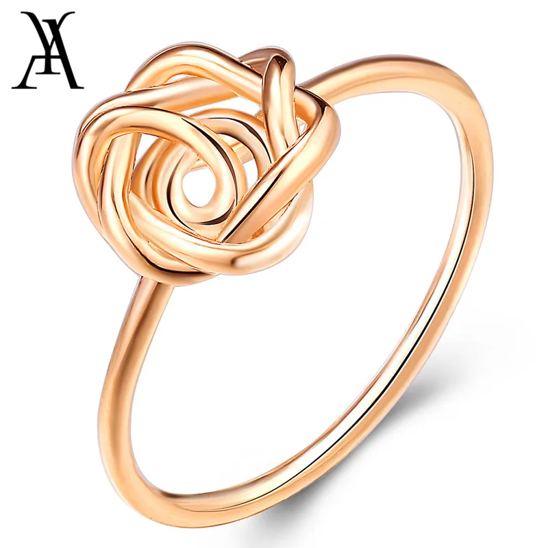 

Boho Woven Metal Rose Flower Travel Wanderlust Personality Ring Vintage Best Friends Rings for Women Friendship Jewelry Gift