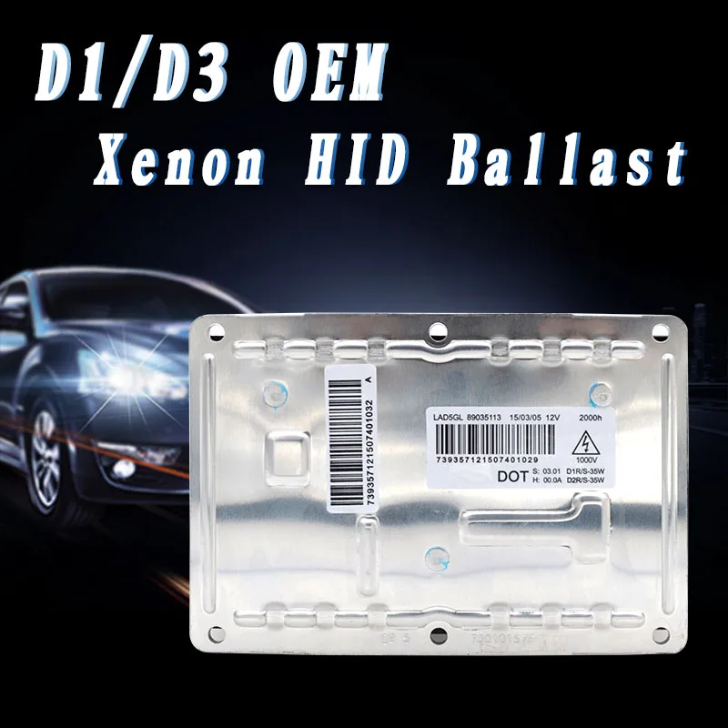 Buy 2018 New 1 Piece D1S HID Ballast 12V 35W OEM D1S