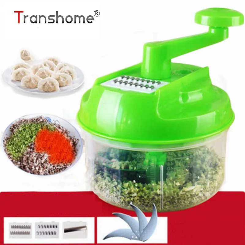 Goede Multifunctionele Plantaardige Snijder Hand Speedy Chopper Spiraal Slicer Vlees Fruit Shredder Slicer Crusher Rasp Keuken Gereedschap