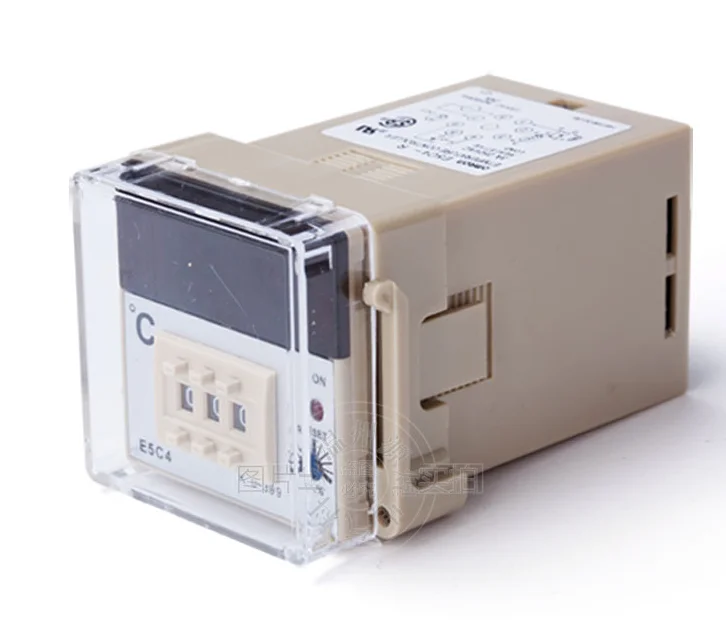 E5C4 цифровой PID контроллер температуры переменного тока 220 В диапазон температур 0-399 градусов с регулировкой духовки