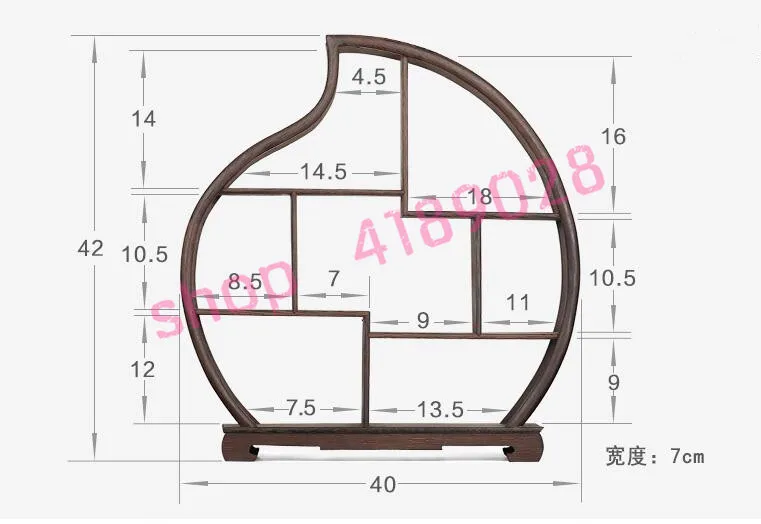 Твердая древесина Куриное Крылышко, деревянные, плоская форма персика(Большие размеры) антикварные полки, орнамент маятник стеллаж для выставки товаров