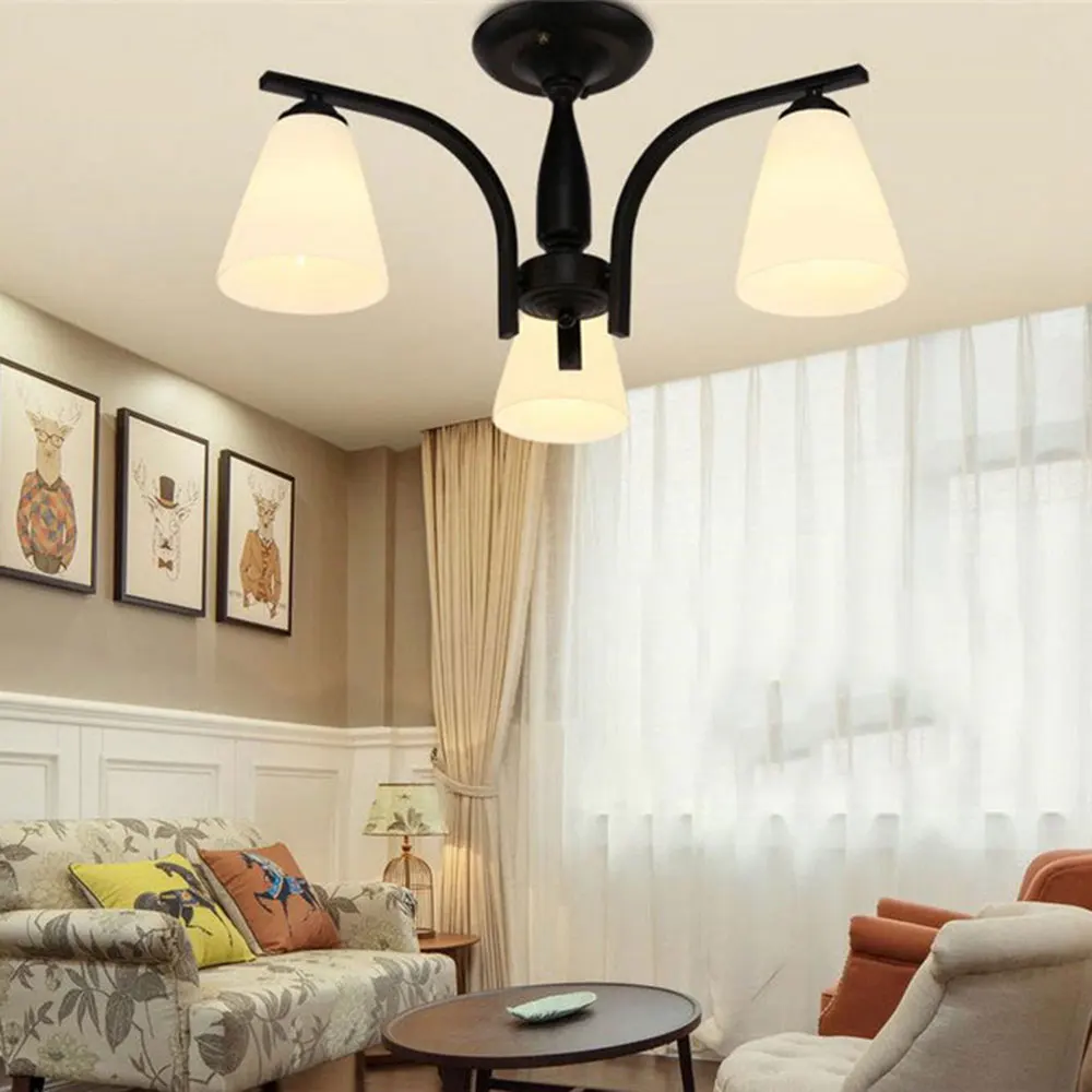 2016 new modern Led Ceiling Lights glass lampshade ceiling lamp for