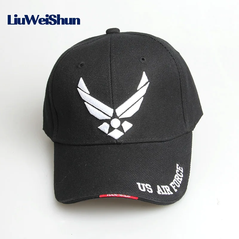 [LWS] New US Air Force Cotton Snapback Baseball Cap Men Brand USAF for Army Cap Trucker Hat Outdoor Mens Bone Gorras For Adult