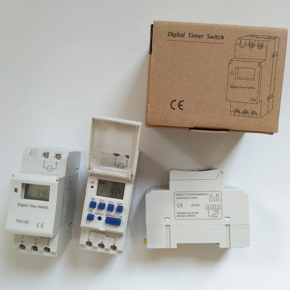 1 шт. программируемое реле времени на Din рейку 25 А 16 220 В переменного тока|relay switch|relay