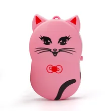 Миниатюрный металлический зажим USB mp3-плеер Поддержка 32 ГБ Micro SD TF карта Музыка Медиа MP3 телеприставка mp3 hello kitty Горячая для детского подарка