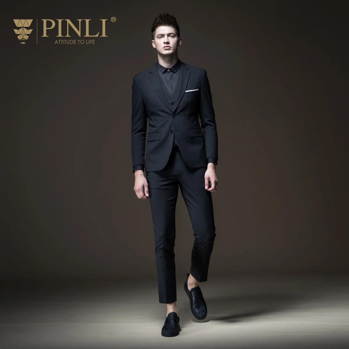 Мужской блейзер из ацетата Terno Pinli Pin Li повседневные брюки новинка 2019