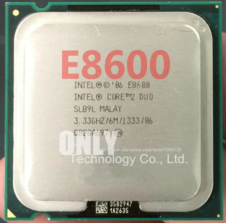 Для процессора Intel Core 2 Duo E8600(3,33 ГГц/6 м/1333 ГГц) Socket 775