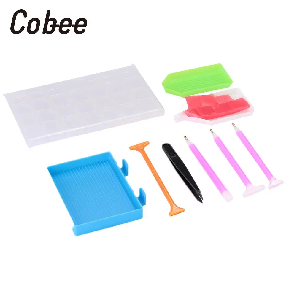 

Cross Stitch Tools Diamond Painting Tools Embroidery Painting Accessories 20PCS DIY Convenient Woman Complete 5D