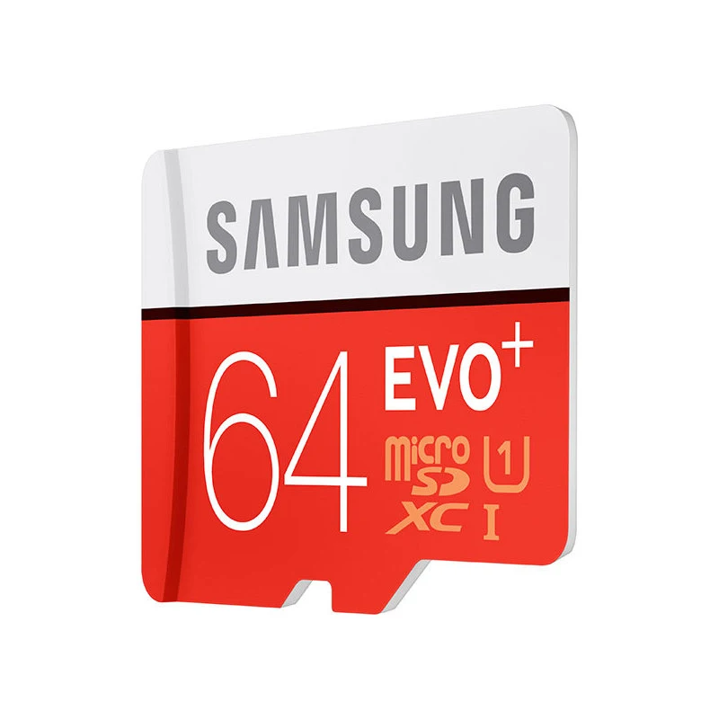 SAMSUNG карта памяти Micro SD Class10 Карты Памяти 64 ГБ EVO+ плюс TF Trans Flash Микро Карты 64 ГБ memoria microsd для смарт-телефоны