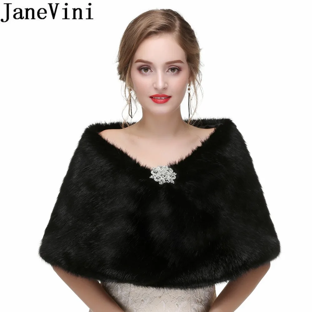 black fur cape