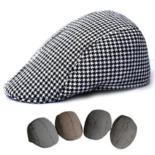 Дизайн весна-осень винтажная простая сетчатая Кепка в стиле унисекс теплые береты шляпа для отдыха козырьки Прямая