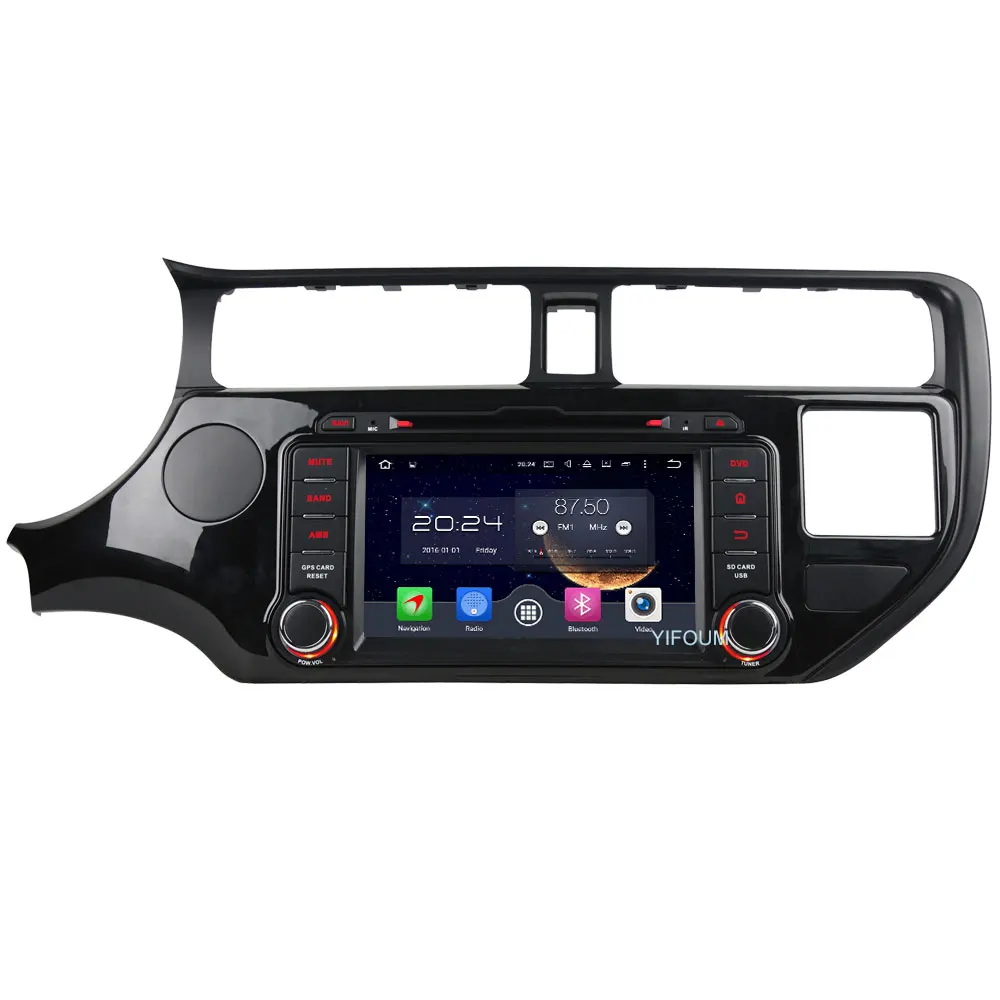 

4G WIFI 8" 4GB RAM 32GB ROM Android 6.0 Octa Core DAB+ RDS Car DVD Radio Player Stereo For KIA RIO K3 2011 2012 2013 2014