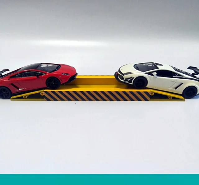 1/10 1/64 1/43 1/24 1/18 Garage Car Maintenance Trench Props Sides Bridge Model Lift Service Pit 3