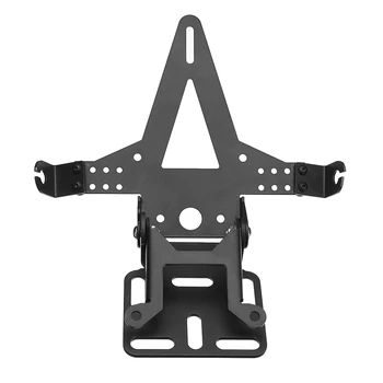 

Autoleader Adjustable Motorcycle Pit Dirt bike ATV Tail Light Bracket License Plate Tag Metal Bracket Holder