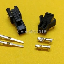 100 набор 2 Pin JST разъем 2,54 мм Aeromodelling электрическая игрушка разъем SM штекер(терминал+ папа+ женщина